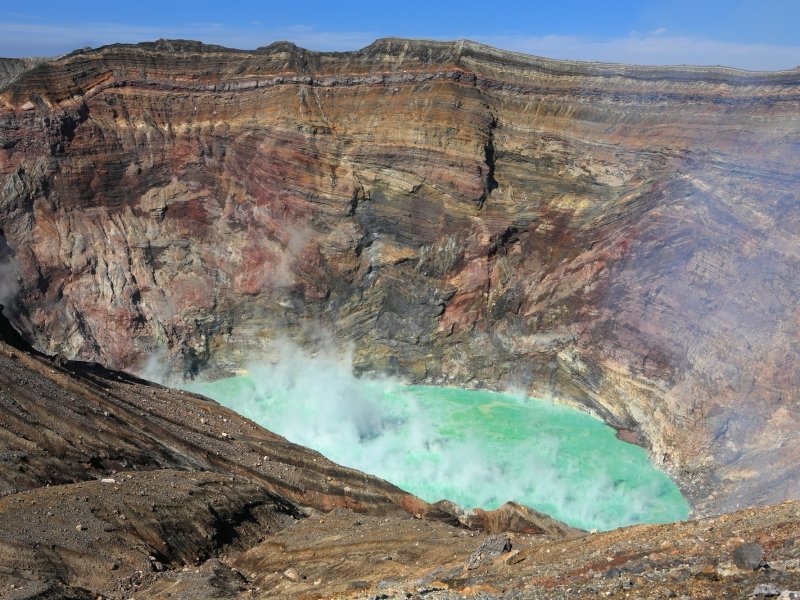 🌋 아소산 나카다케 제1화구 이미지 1